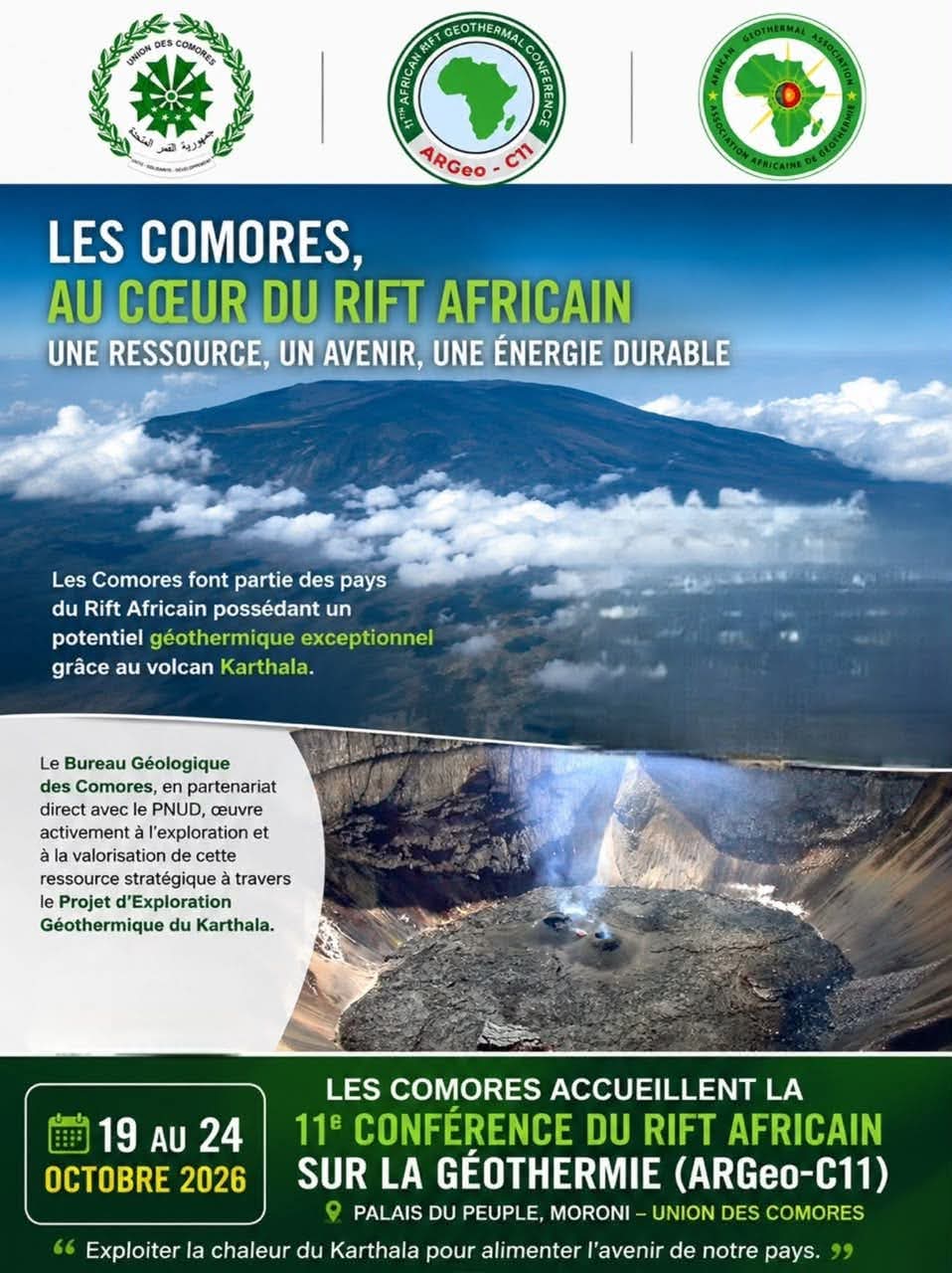 ARGeo-C11 in the Comoros: Harnessing the Earth’s Heat for Africa’s Energy Future